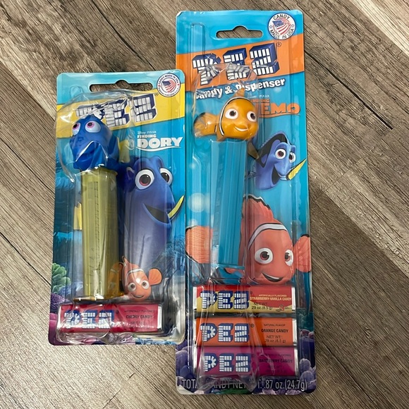 Finding Nemo/ Finding Dory Pez Dispenser Set - Picture 1 of 3